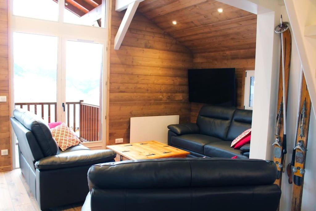 Chalet La Plagne Montalbert Pied Des Pistes Экстерьер фото